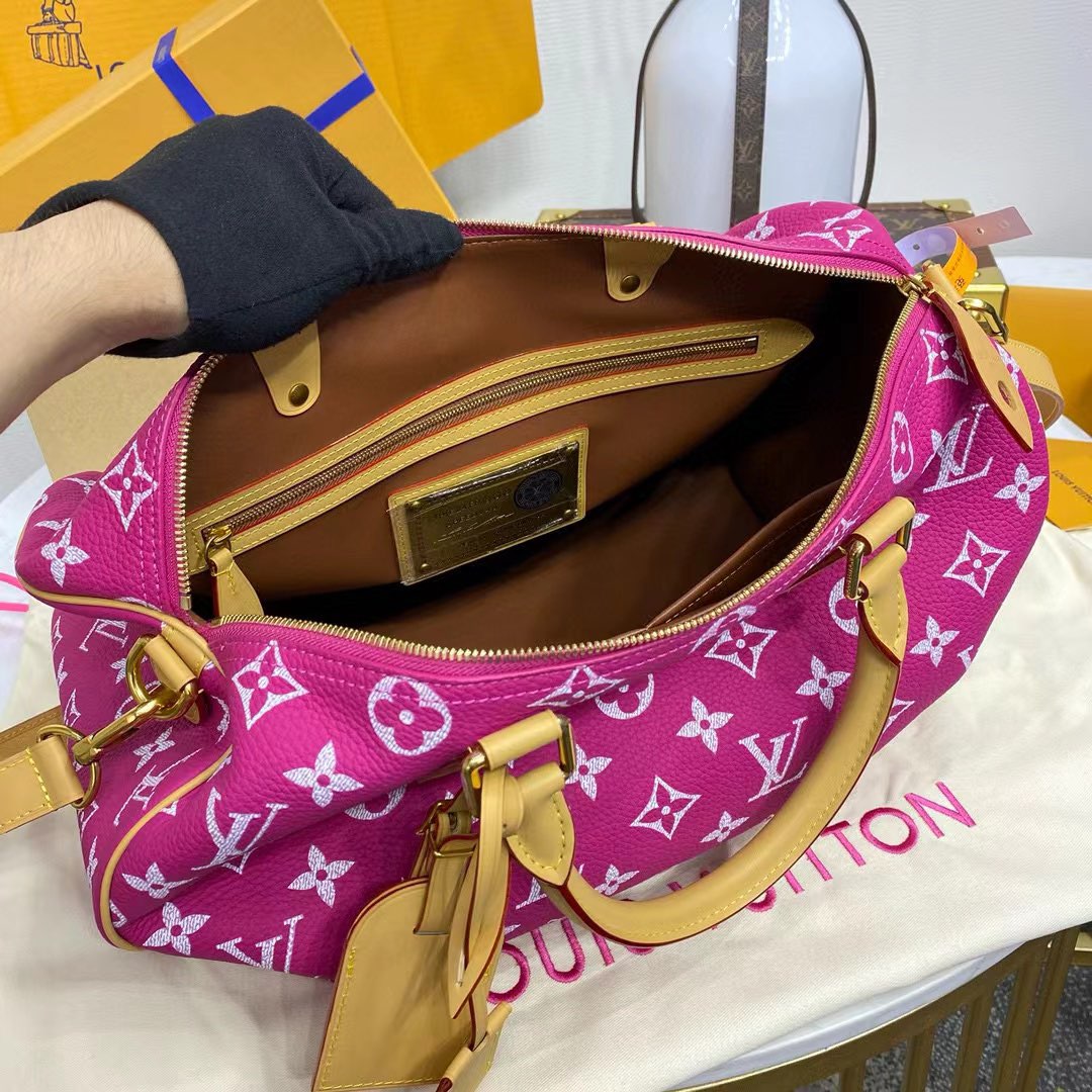 Louis Vuitton Speedy P9 Bandouliere 40 M11564 Pink-Purple