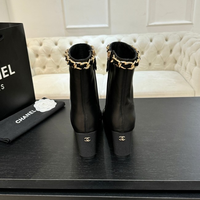 Chanel Short Boots Lambskin 87196-1
