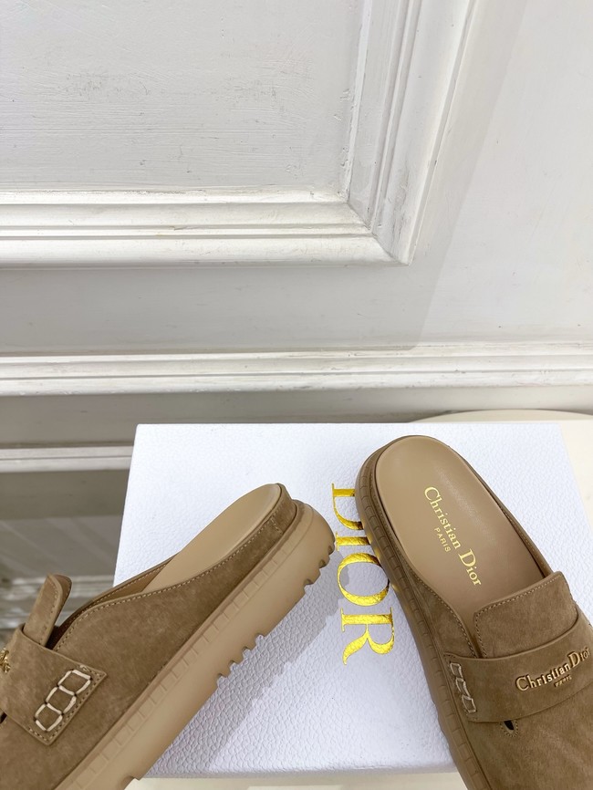 Dior Boy Mule Rope Beige Suede Calfskin KDF135S-1