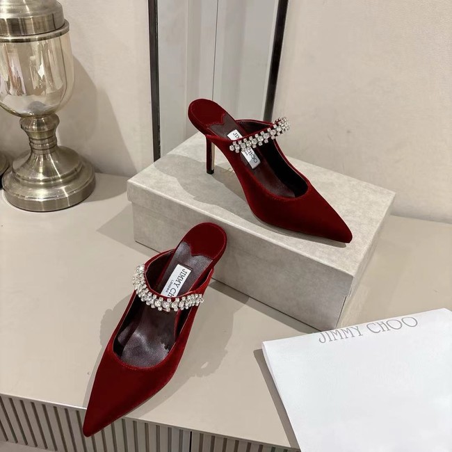 Jimmy Choo Shoes Heel 8.5CM 87206-1