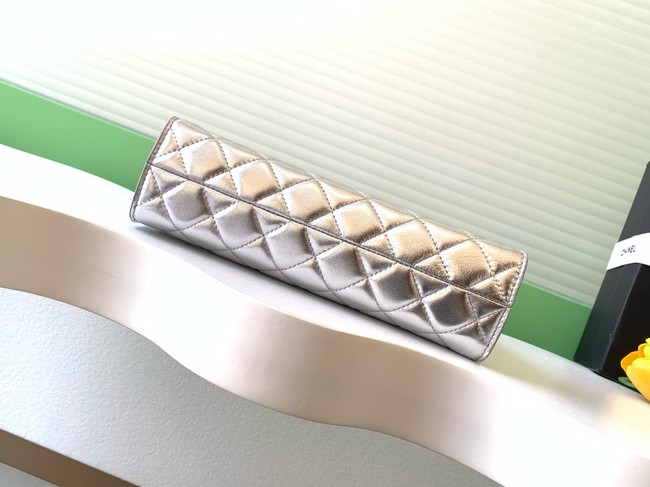 CHANEL Shoulder Bag AS6045 Silver