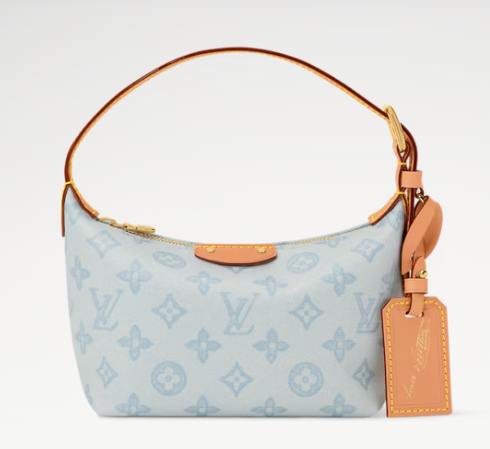 Louis Vuitton NEW Pochette Hills M28250 BLUE