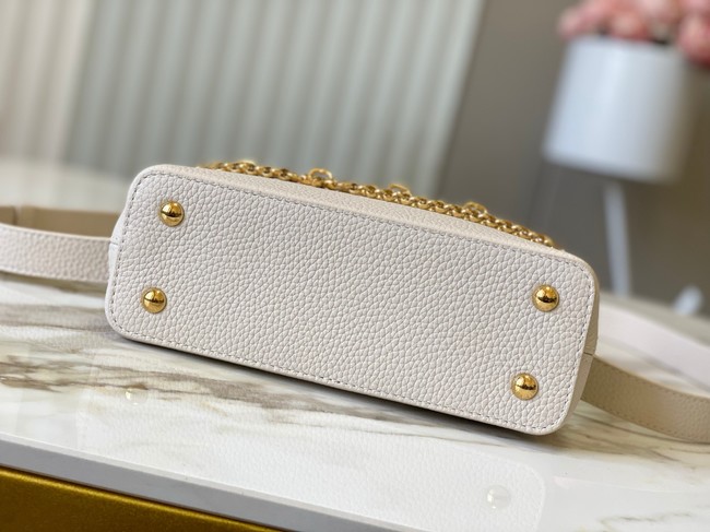 Louis Vuitton Capucines East-West Mini M26345 Vanilla