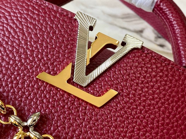Louis Vuitton Capucines MINI M27038 Grenat Red