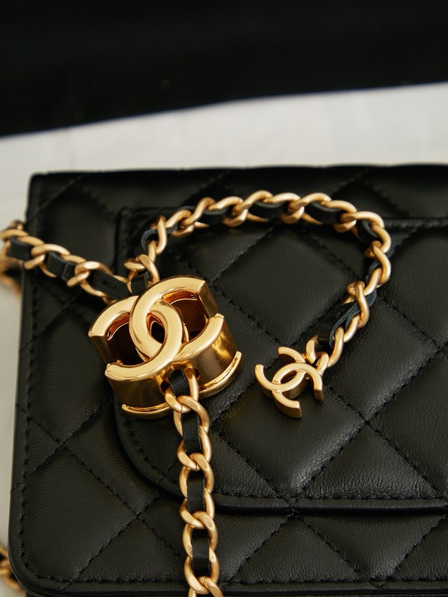 Chanel Wallet On Chain AP3938 black