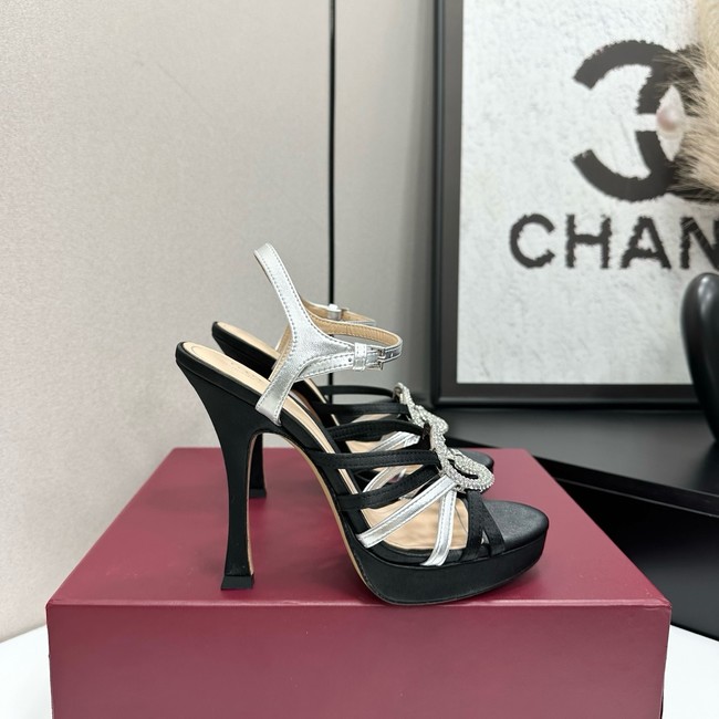 GUCCI Womens pump with crystal Interlocking G 21045-7