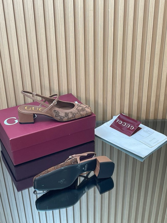 GUCCI Womens Slingbacks 21069-3