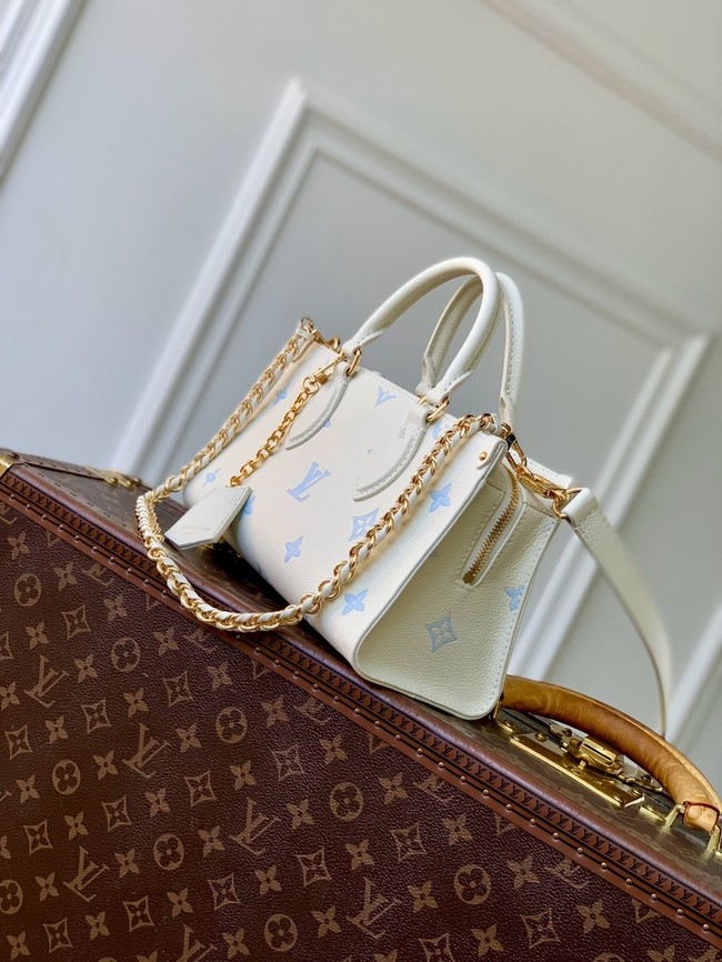 Louis Vuitton OnTheGo East West M27577 sky blue