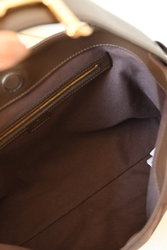 Gucci Beatrix large tote bag 850546 Variation brown and dark brown GG canvas