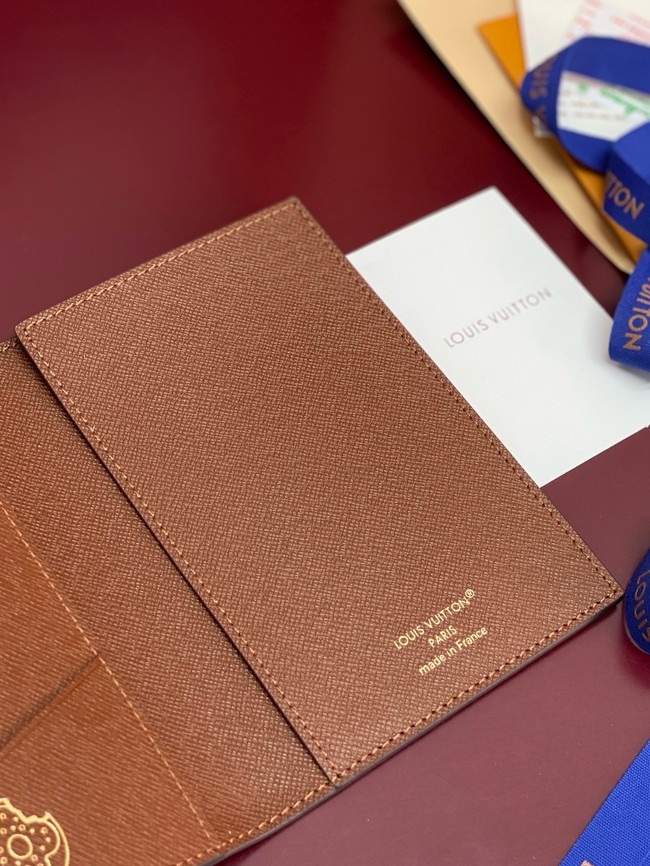 Louis Vuitton Passport Cover M28040 Chocolate