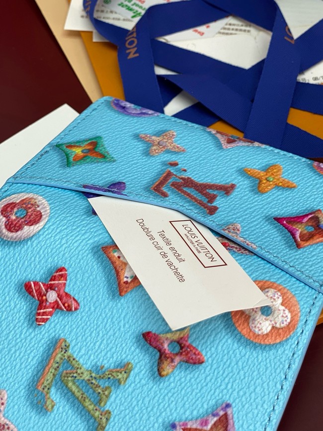 Louis Vuitton Pocket Organizer M28282 Blueberry