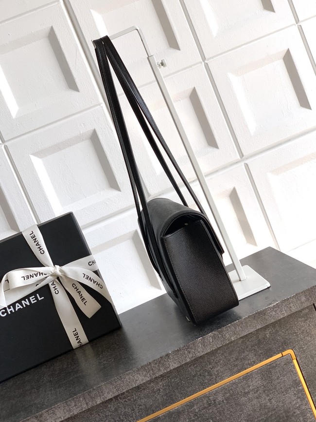 CHANEL Small Flap Bag AS6130 black