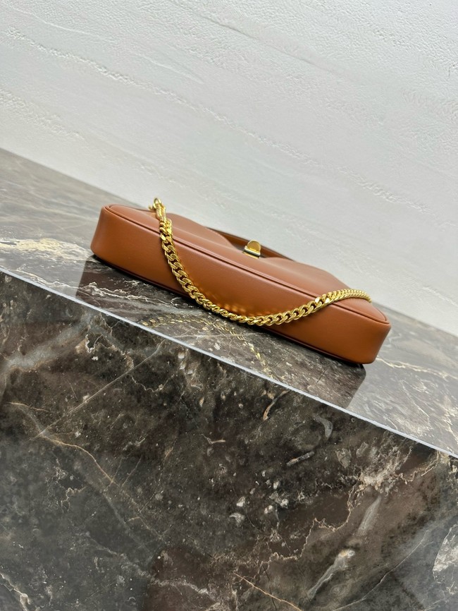 Celine SHOULDER CAMILLE 16 SOFT IN SMOOTH CALFSKIN 122073 Camel