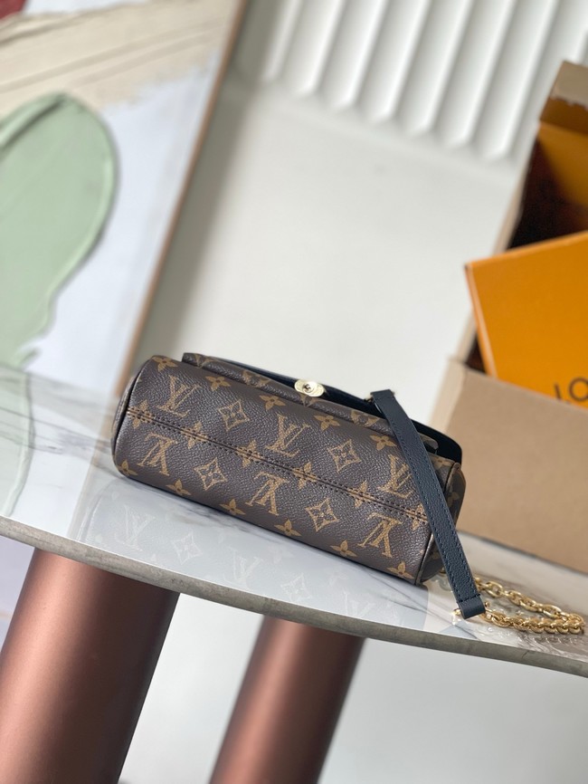 Louis Vuitton Monogram Canvas Original Leather M26398 black