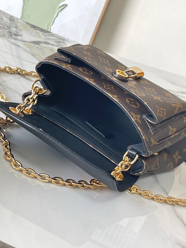 Louis Vuitton Monogram Canvas Original Leather M26398 black