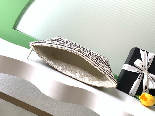 CHANEL Zipped Case AS4988 Black