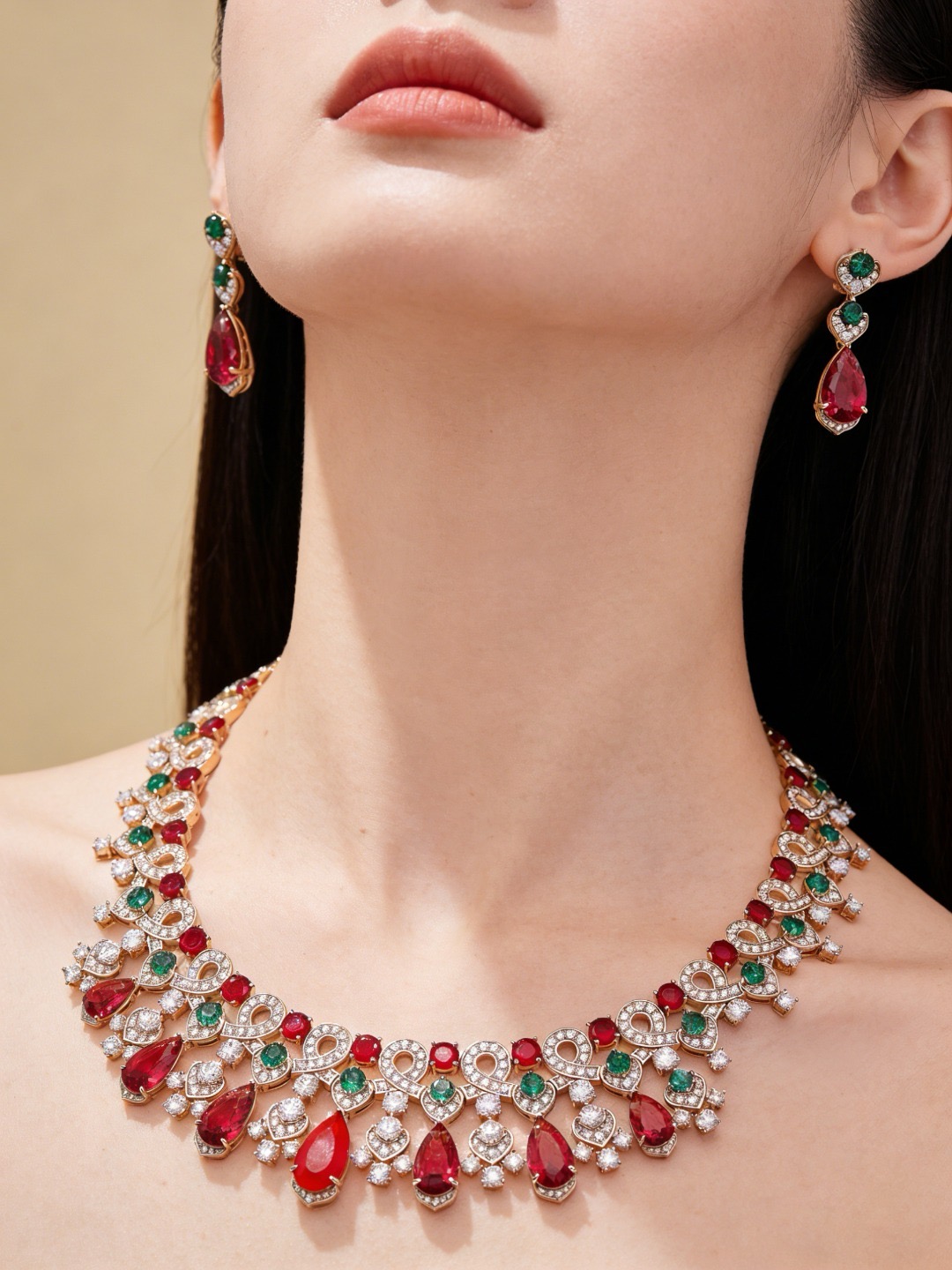 BVLGARI necklace&Earring CE81906