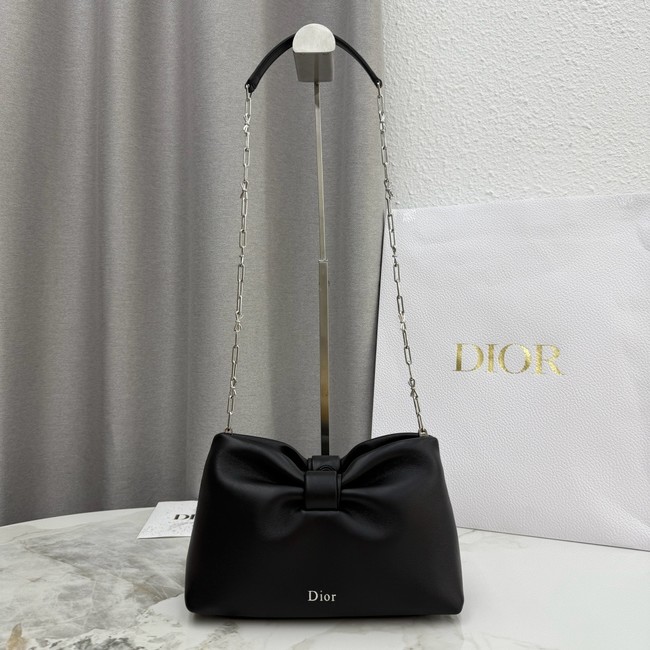 Small Dior Bow Bag Lambskin M0715P black