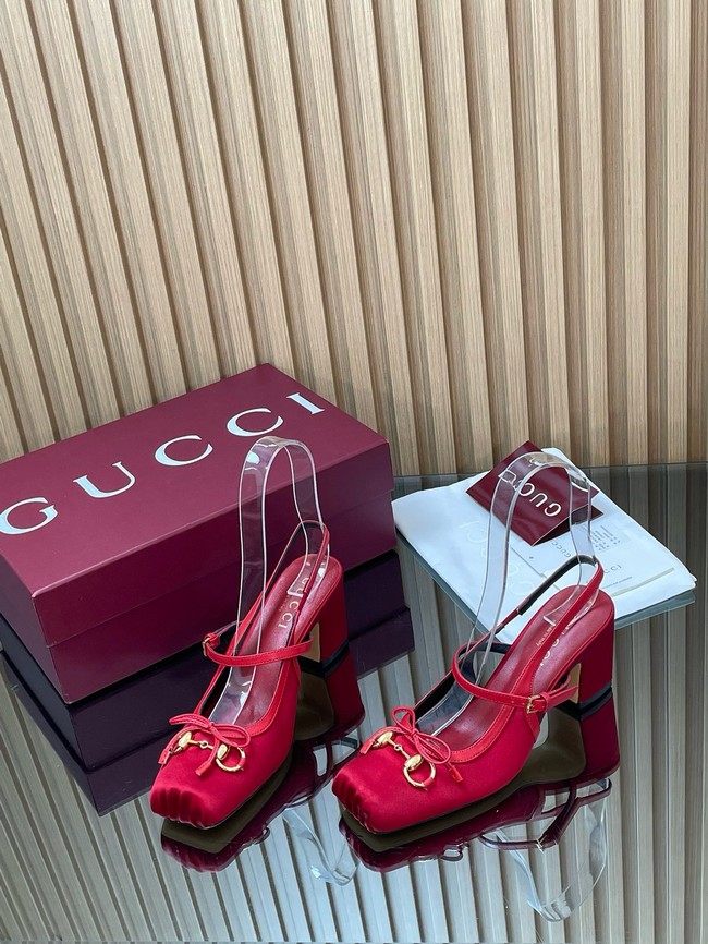 Gucci Womens slingback pump with Horsebit 66923-3