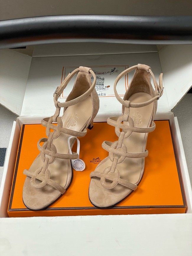 Hermes Sandals Heel 7.5CM 66931-7