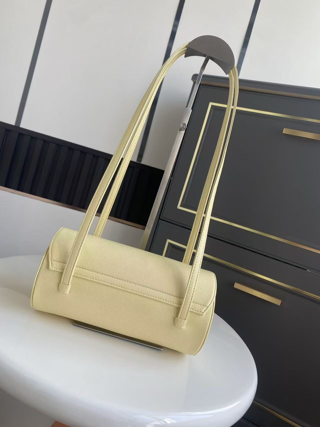 Chanel 26S Preppy Coco Top Handle Bag A53203 Yellow