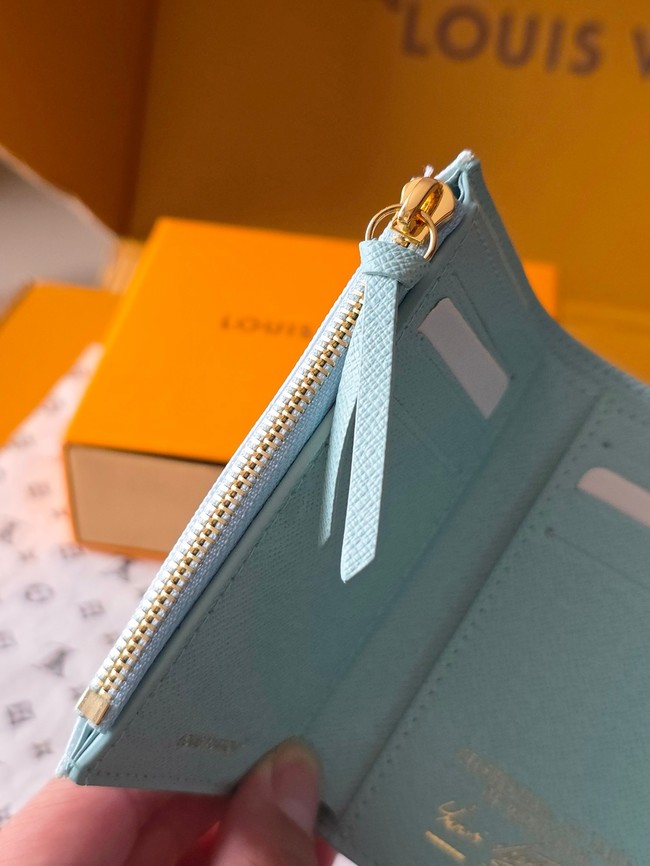 Louis Vuitton Victorine Wallet M27681 Bleu Courrier