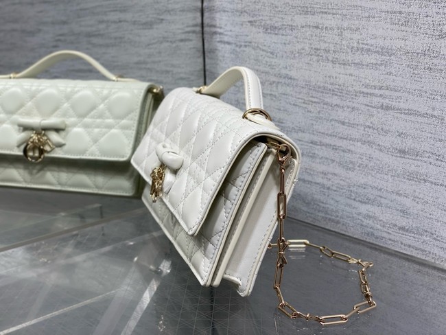 My Dior Mini Bag Cannage Lambskin S0984PU Latte