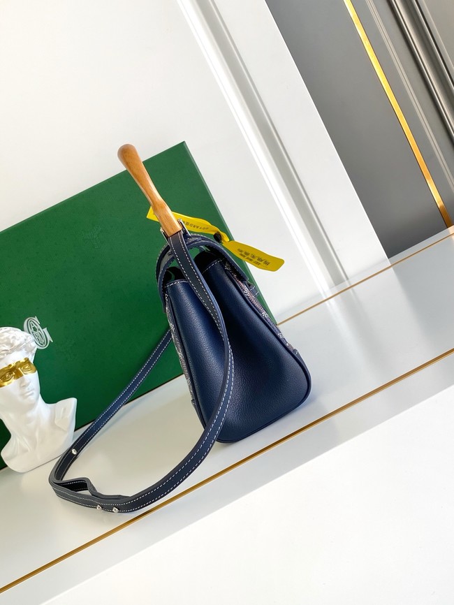 Goyard Saigon Soft Mini Bag 7CL07P dark blue