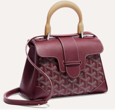 Goyard Saigon Soft Mini Bag 7CL07P wine red