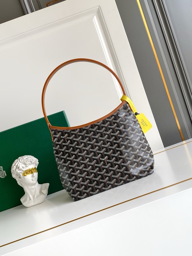 Goyard mini hobo 1CL03P black&brown