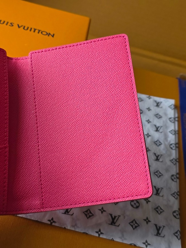 Louis Vuitton Passport Cover M27613 Rose Ruban