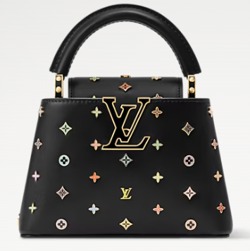 Louis Vuitton LV x TM Capucines Mini M27637 black