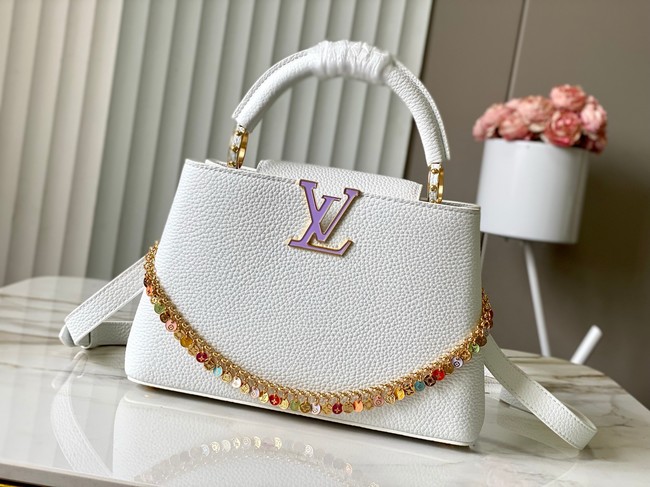 Louis vuitton Capucines BB M28197 white