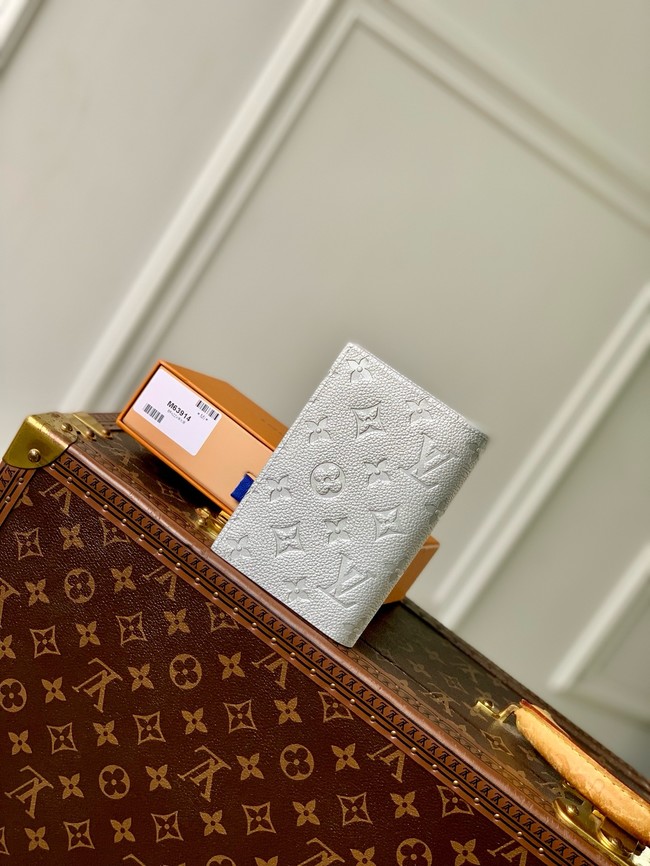 Louis Vuitton Passport Cover M63914 gray