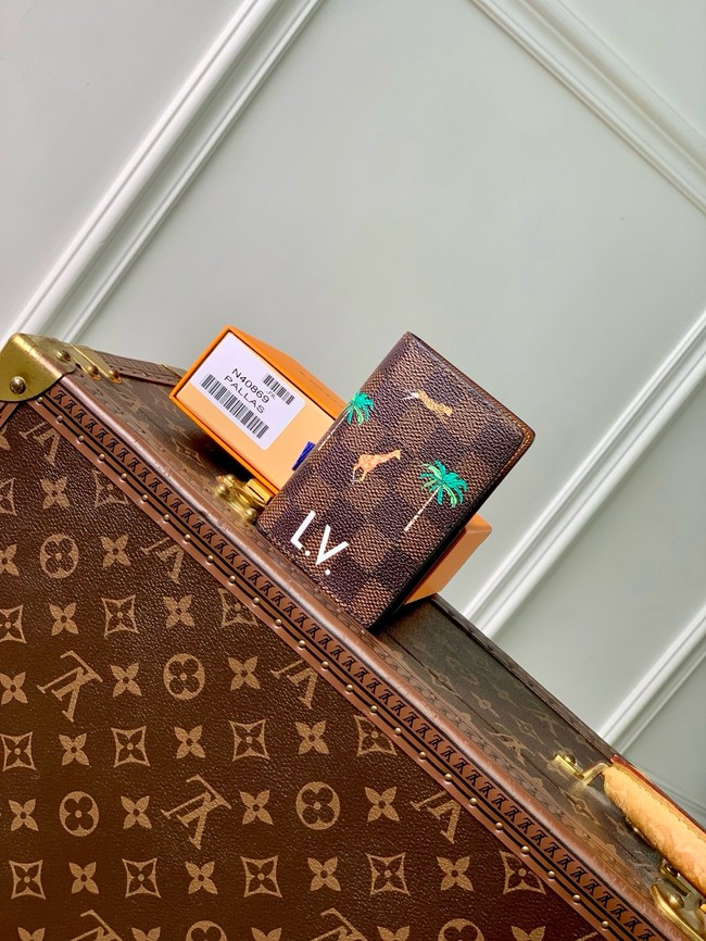 Louis Vuitton Pocket Organizer x The Darjeeling Limited N40869