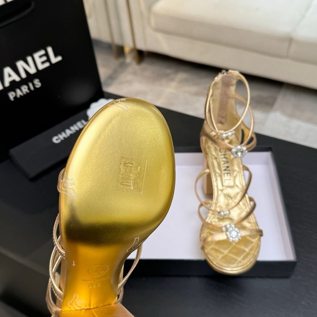 Chanel Sandals Laminated Lambskin 95mm G46999-1