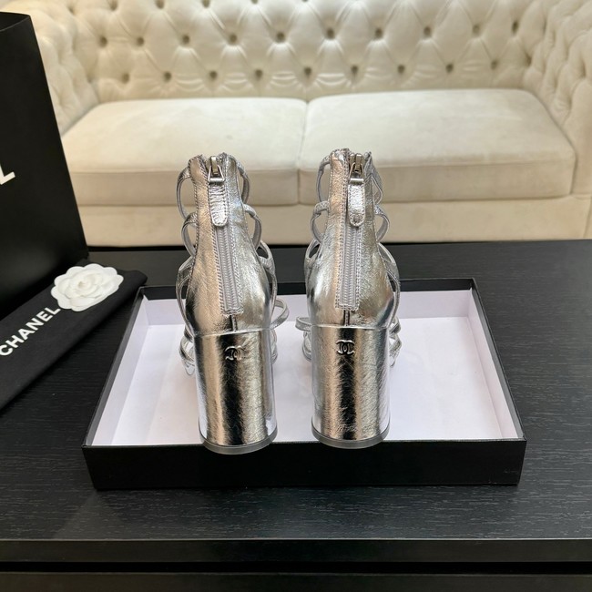 Chanel Sandals Laminated Lambskin 95mm G46999-3