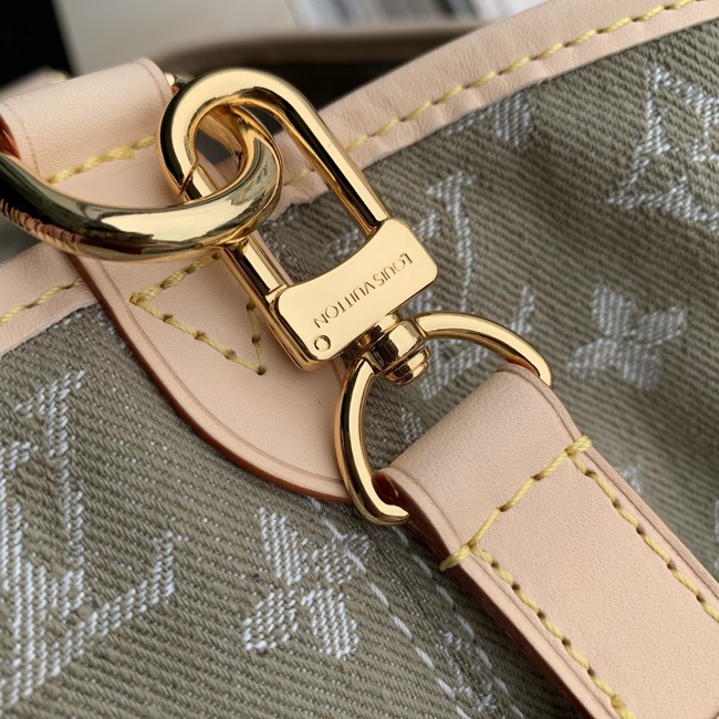 Louis Vuitton NEW Carryall Cargo PM M27623 Khaki Denim