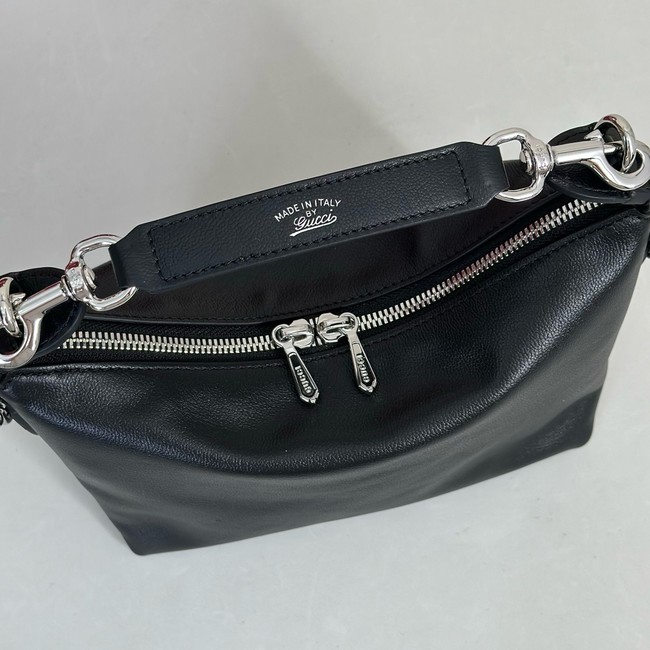 Gucci Brera small crossbody bag 871595 black leather