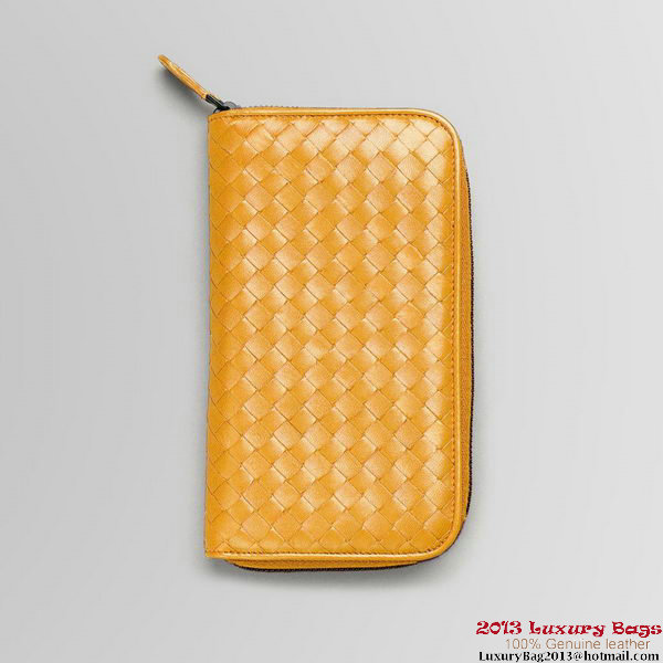 Bottega Veneta 114076 V001N 7604 Intrecciato Nappa Zip Around Wallet Topaz Bottega Veneta 114076 V001N 7604 Intrecciato Nappa Zip Around Wallet Topaz
