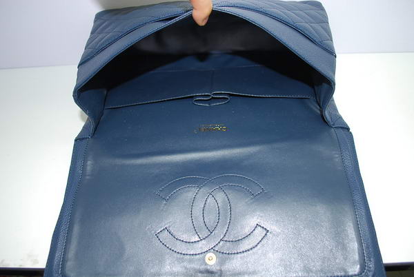 Chanel Maxi Double Flaps Bag A36098 Blue Original Caviar Leather Gold Chanel Maxi Double Flaps Bag A36098 Blue Original Caviar Leather Gold