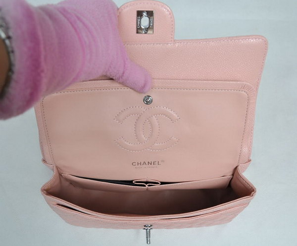 Chanel 2.55 Quilted Flap Bag 1112 Pink with Silver Hardware Chanel 2.55 Quilted Flap Bag 1112 Pink with Silver Hardware