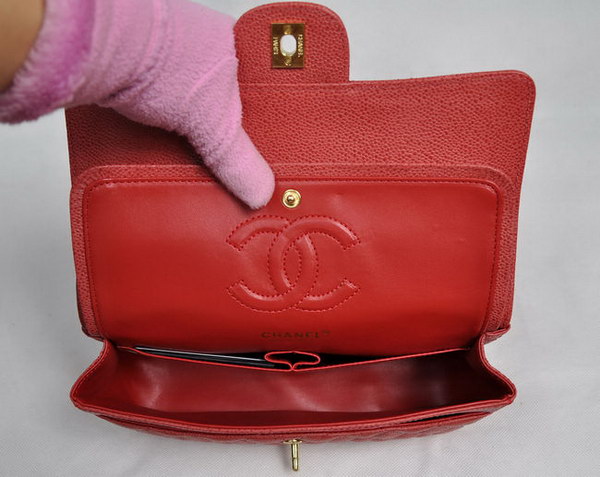 Chanel 2.55 Quilted Flap Bag 1112 Red with Gold Hardware Chanel 2.55 Quilted Flap Bag 1112 Red with Gold Hardware