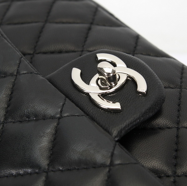 Chanel Classic Flap Bag Original Leather A1112 Black Chanel Classic Flap Bag Original Leather A1112 Black