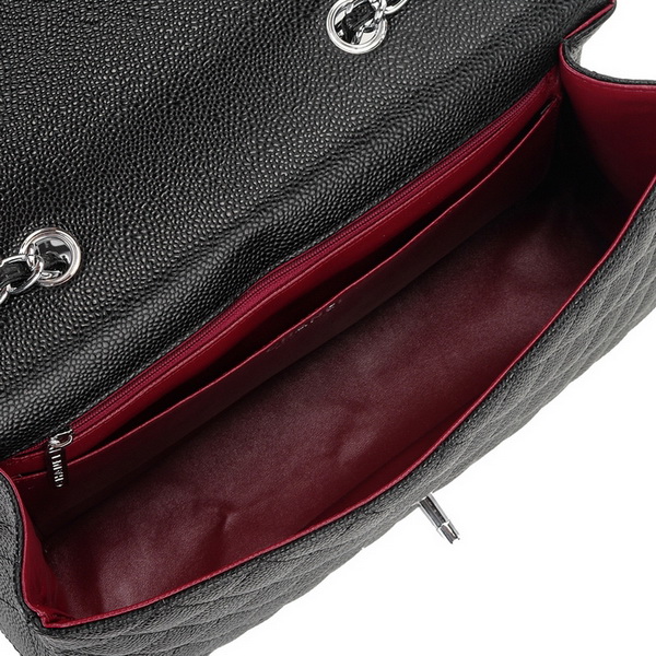 Chanel Jumbo Caviar Flap Bags A28600 Black Chanel Jumbo Caviar Flap Bags A28600 Black