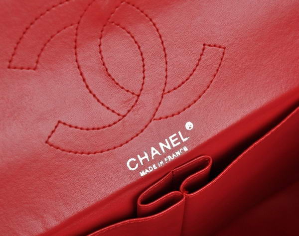 Cheap Chanel 2.55 Series Flap Bag 1113 Red Leather Silver Hardware Cheap Chanel 2.55 Series Flap Bag 1113 Red Leather Silver Hardware