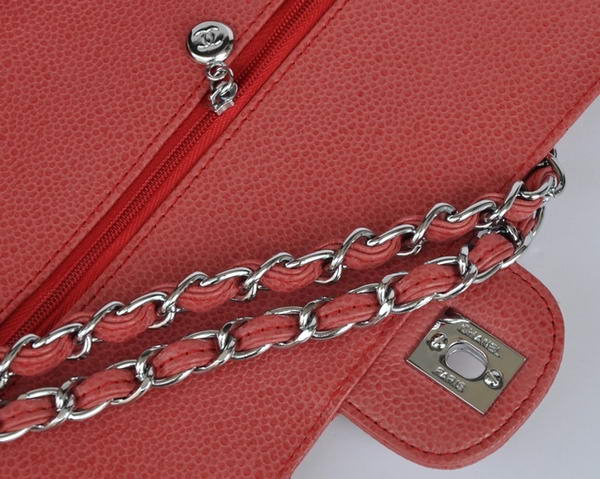 Cheap Chanel 2.55 Series Flap Bag 1113 Red Leather Silver Hardware Cheap Chanel 2.55 Series Flap Bag 1113 Red Leather Silver Hardware