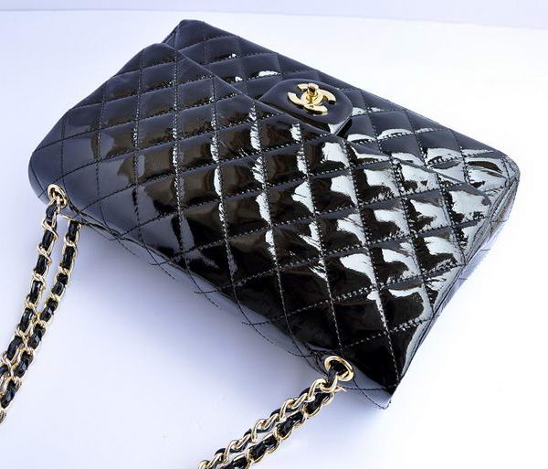 Cheap Chanel Jumbo 2.55 Series Flap Bag A47600 Black Golden Cheap Chanel Jumbo 2.55 Series Flap Bag A47600 Black Golden