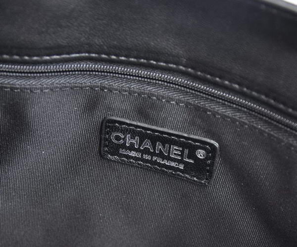 Cheap Chanel Classic CC Shopping Bag A20995 Black Lambskin Silver Cheap Chanel Classic CC Shopping Bag A20995 Black Lambskin Silver