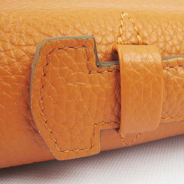 Hermes Sac Depeche 38cm Briefcase Clemence Orange Hermes Sac Depeche 38cm Briefcase Clemence Orange